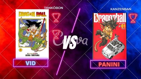 Review Dragon Ball Manga Kanzenban VS Tankobon Panini Manga Tomo 1