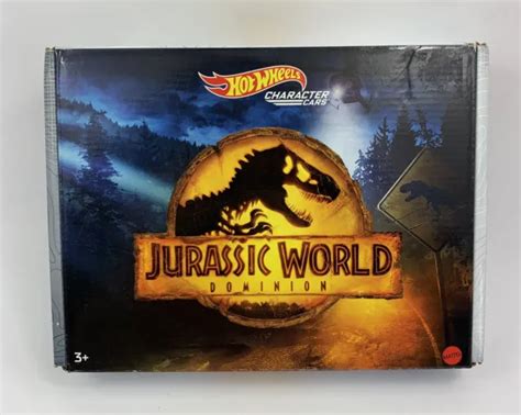 Hot Wheels Jurassic World Dominion 2022 Dinosaur Character Car 5 Pack Box Set £1547 Picclick Uk