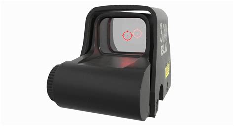 Eotech Xps Blackout Holographic Weapon Sight Clean D Model