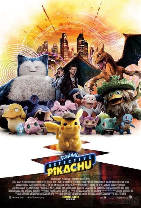 Cinema Détective Pikachu Le Merveilleux Monde Des Pokémon Nous