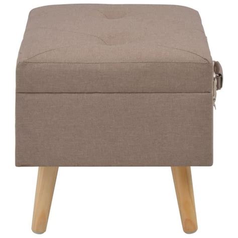 836Prime Meuble Coffre de Siège Contemporain Tabouret de rangement