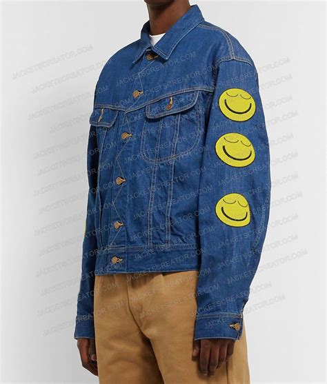 Jabari Entergalactic Jacket Kid Cudi Smiley Face Jacket Jackets Creator