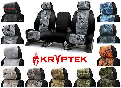 Custom Fit Kryptek Neosupreme Seat Covers W Black Side Coverking