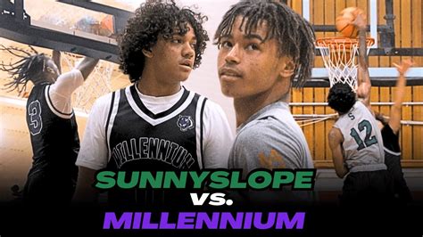 Former Backcourt Turned Enemies Sunnyslope Vs Millennium Summer