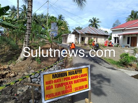 17 Paket Pekerjaan Drainase Bidang Cipta Karya PUPR Kotamobagu Jalan