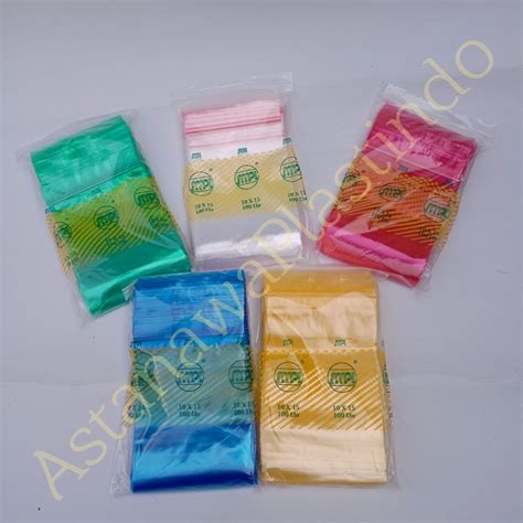 Jual Plastik Klip X Pcs Smpi X Cm Ziplock Zipper Clip