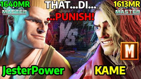 Street Fighter Jesterpower Guile Vs Kame Ken Master