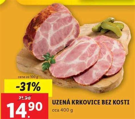 Uzen Krkovice Bez Kosti Cena Za G Nab Dky V Lidl