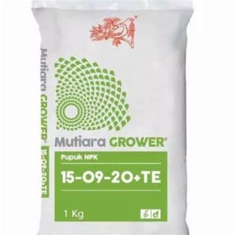 Pupuk Npk Grower Te Mutiara Meroke Kemasan Pabrik Kg