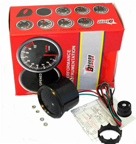 Mm Red Digital Elec Volt Voltage Meter Gauge Boat Car Auto V