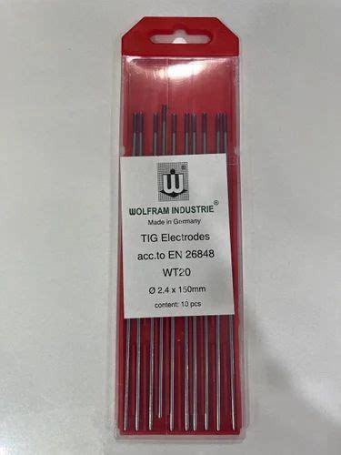 Thoriated Tungsten Electrode Wt20 At Rs 52piece Tungsten Electrodes