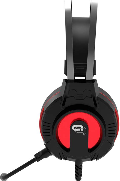 Best Buy Alpha Gaming Vertex Wired Stereo Gaming Headset Black Red 7066bb