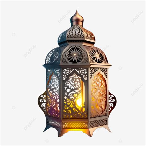 Eid Mubarak Ramadan Kareem Islamic Lantern D Lamp Concept A Ramadan