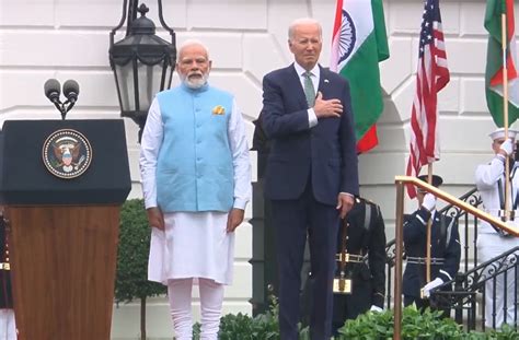 L Ultima Gaffe Di Joe Biden Accoglie Modi Alla Casa Bianca Con Tutti