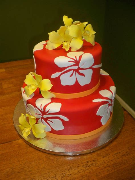 Hawaiian Cake Luau Cakes Hawaiin Cake