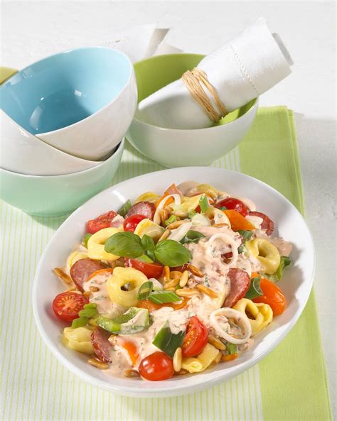 Tortellini Salat Mit Cabanossi Rezept Lecker