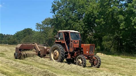 Hay Making Pt 3 Massey Ferguson 20 Baler In Action Mtz 52 Super Dale Farm Classic Tractors