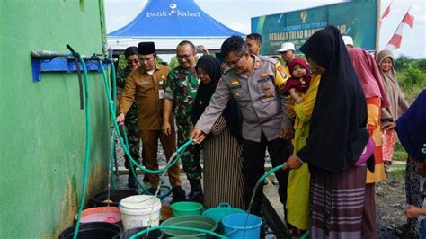 Jenderal Tni Maruli Simanjuntak Resmikan Titik Fasilitas Air Bersih