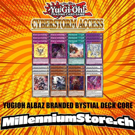 Yugioh Albaz Branded Bystial Deck Core CYAC Cyberstorm EN Kaufen Auf