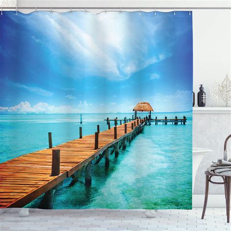 Seaside Serenity Transform Your Bathroom With A Wooden Pier Inspired