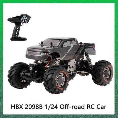 HBX 2098B 1 24 Mini 4WD RC Car Devastator Rock Crawler RTR Avec Double