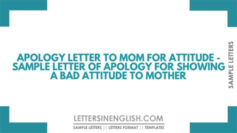 Apology Letter To Employee For Bad Behavior Sample Letter Of Apology To Employee For