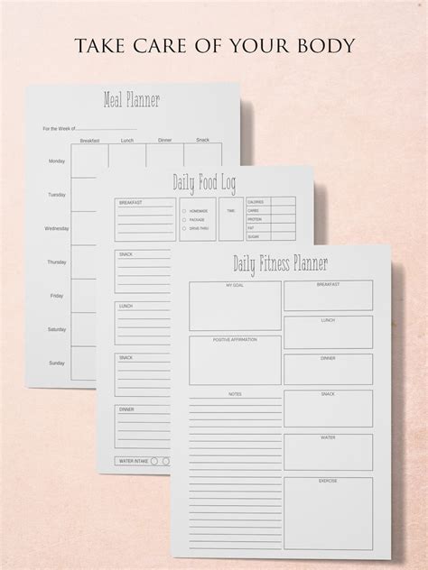 Printable Pdf Life Organizer Print At Home Life Planner Pack Etsy Uk