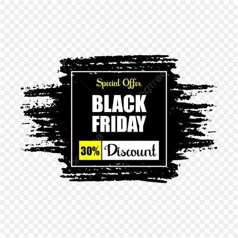 Sale Offer Discount Vector Art PNG Modern Classic Black Friday Super