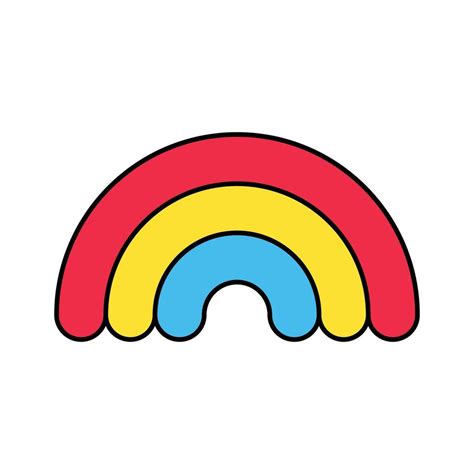 rainbow icon logo lgbt pride symbol raining sky cartoon character ...