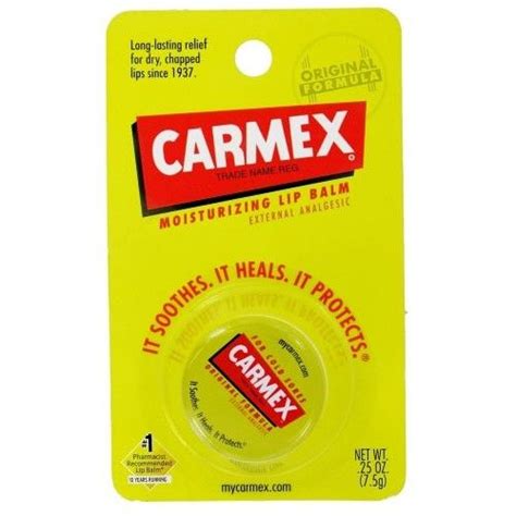 Carmex Classic Lip Balm Medicated 025 Oz Packs Of 6 Reviews 2022