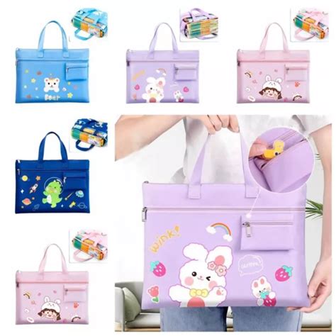 MULTIFONCTION TUTORIEL SAC Dessin animé Sac de rangement d art EUR 11