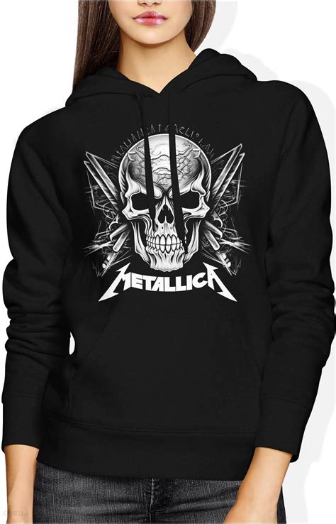 Metallica Master Of Puppets Damska Bluza Z Kapturem Xl Czarny Ceny