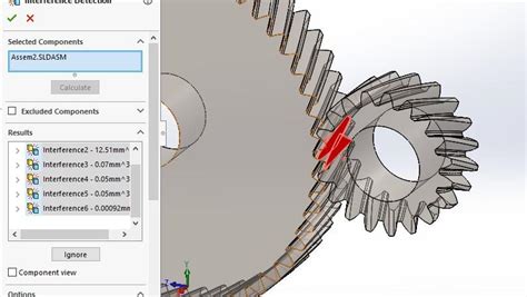 Why Does The Helical Gears Imported From Solidworks Toolbox For An