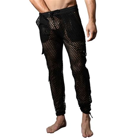 Andrew Christian Naked Truth Capsule Cargo Pants Black Inderwear