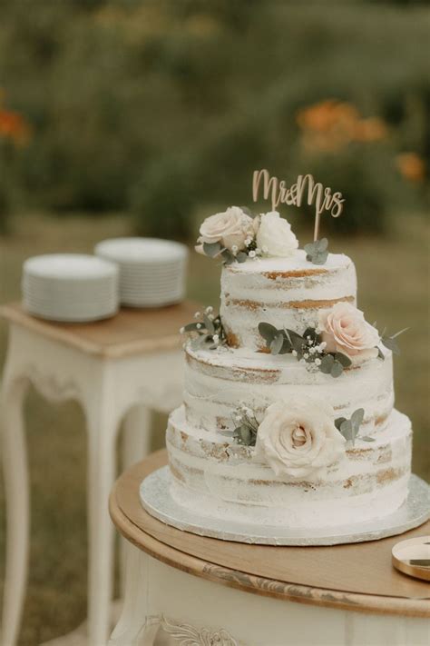 Naked And Semi Naked Wedding Cakes We Love Artofit