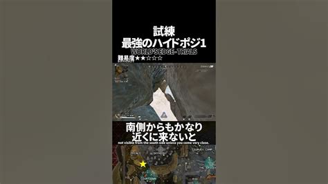 ここでハイドするとランク盛れました！試練の最強ハイドポジ1 In ワールズエッジ【apex Legends】 Youtube