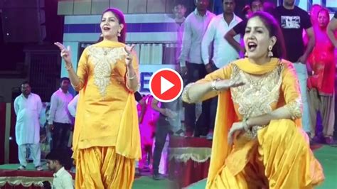 Watch Sapna Choudhary Electrifying Performance On Bandook Chalegi Trend On Internet Times Bull