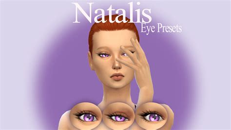 Install Eye Presets Packⁿᵃᵗᵃˡⁱˢ The Sims 4 Mods Curseforge