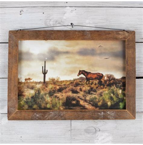 Desert Horse Framed Art