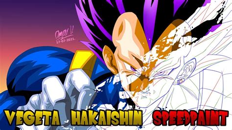 Vegeta SSJ Hakaishin Speedpaint YouTube