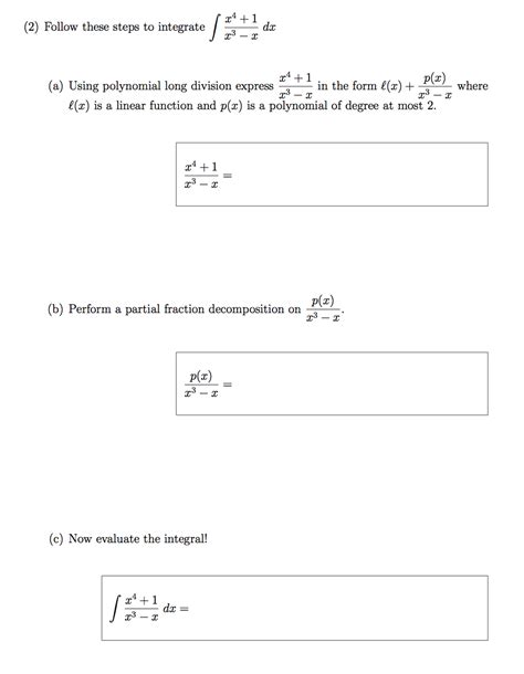 Solved Below are several integrals. On each, circle what you | Chegg.com