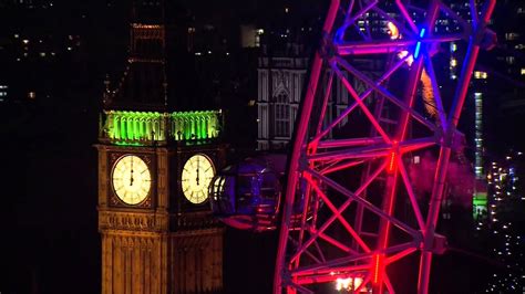 2015 New Year Big Ben Chimes Midnight Youtube