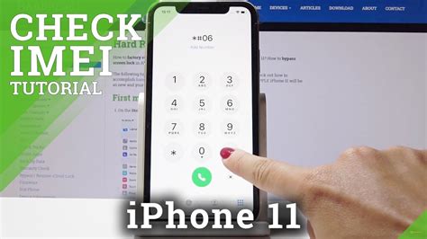 How To Check Imei Number In Iphone Find Apple Serial Number Youtube