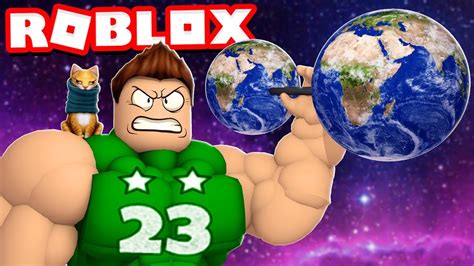 Me Convierto En El Mas Fuerte Del Universo En Roblox Roblox