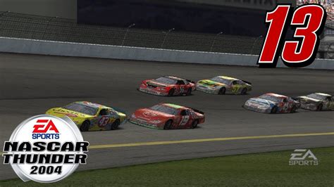 The Leaders Fight For Fuel Mileage Nascar Thunder Career Mode