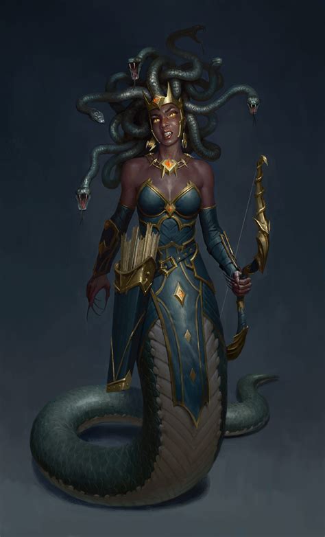 ArtStation - Medusa concept