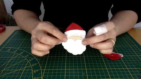 DIY Père Noel en feutrine pour sapin en français Convenience store