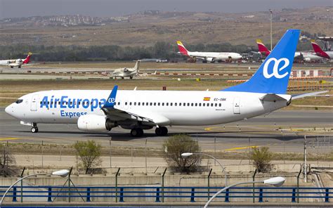 Air Europa Express Boeing Gj Ec Obk Madrid Lemd Flickr