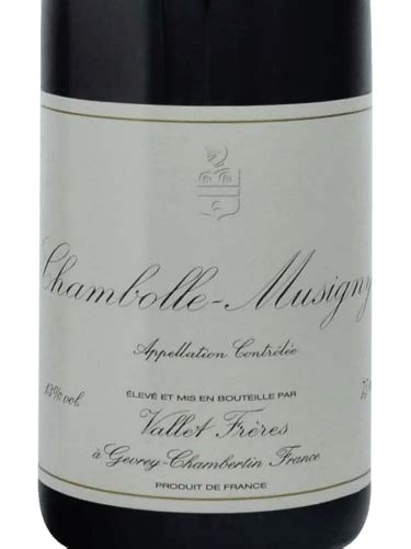 Vallet Frères Chambolle Musigny Vivino US