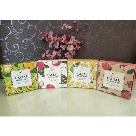 Jual Facial Home Kit Larissa Dragon Fruit Apple Lemon Avocado Honey